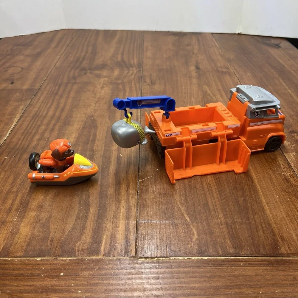 PAW Patrol, Big Truck Pup's Zuma Transforming Toy Trucks with Collectible Action